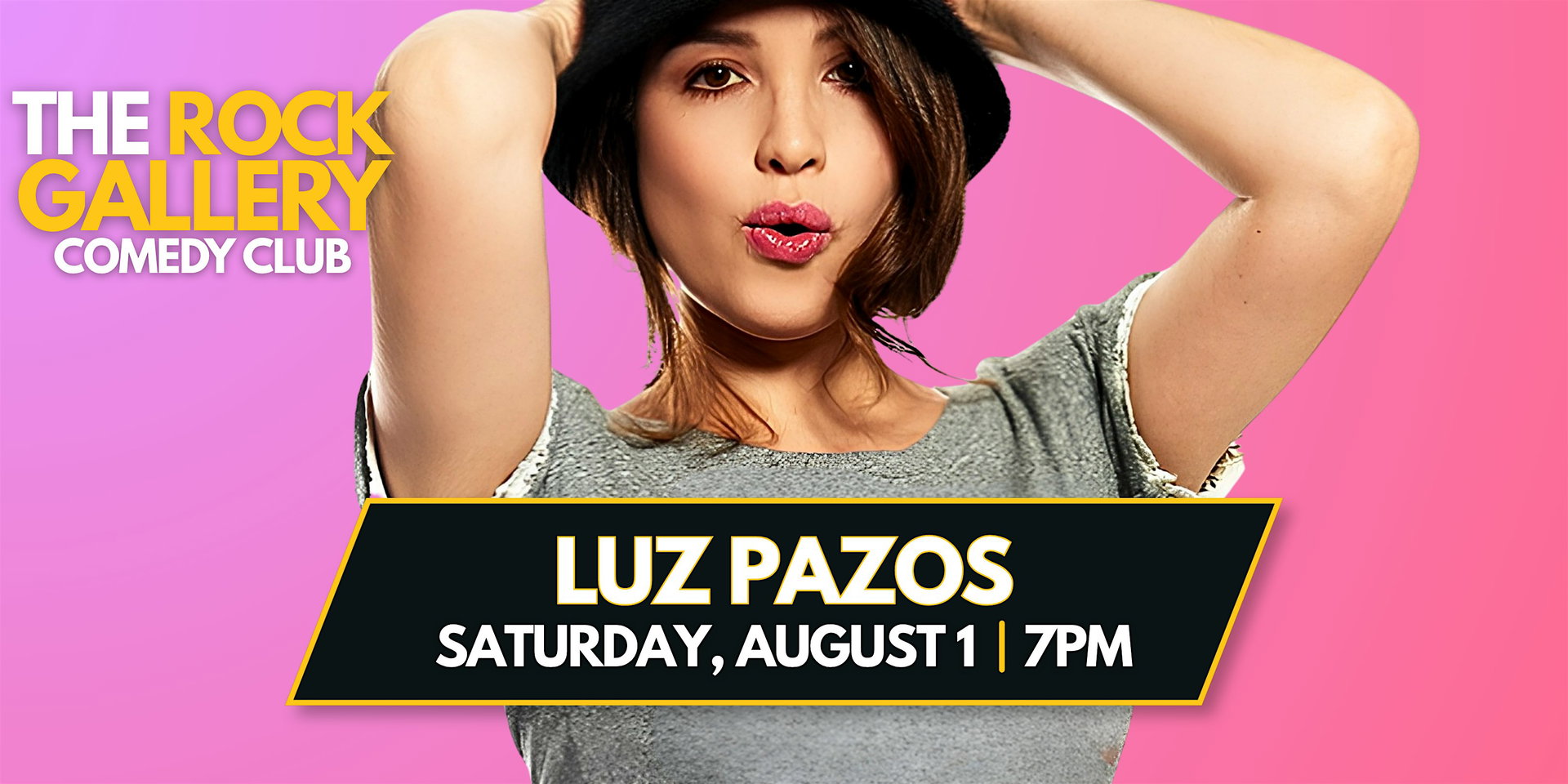 Luz Pazos Comedy Show at The Rock Gallery Comedy Club