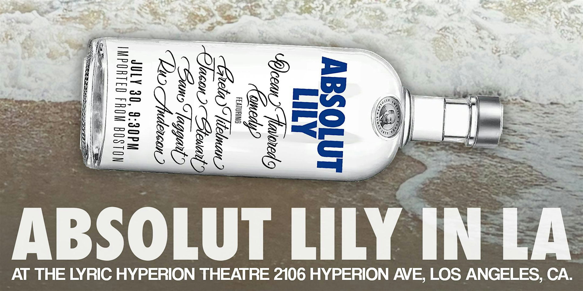 ABSOLUT LILY at The Lyric Hyperion