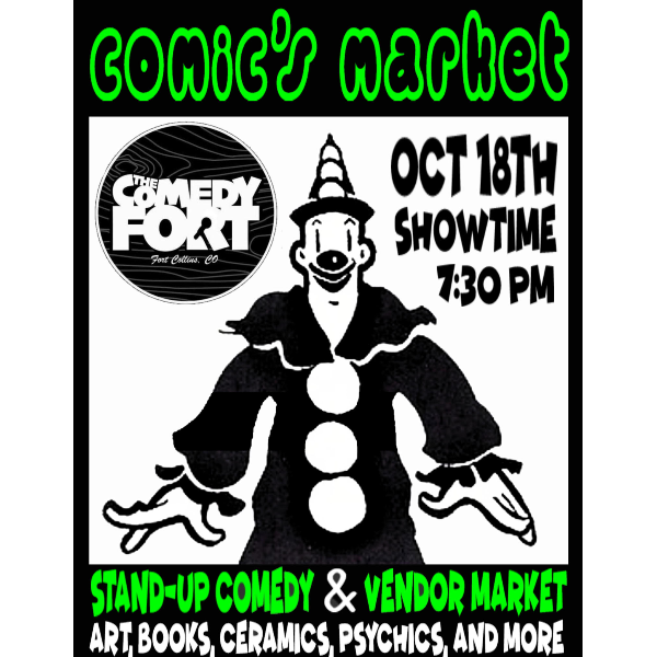 Comics Market at The Comedy Fort