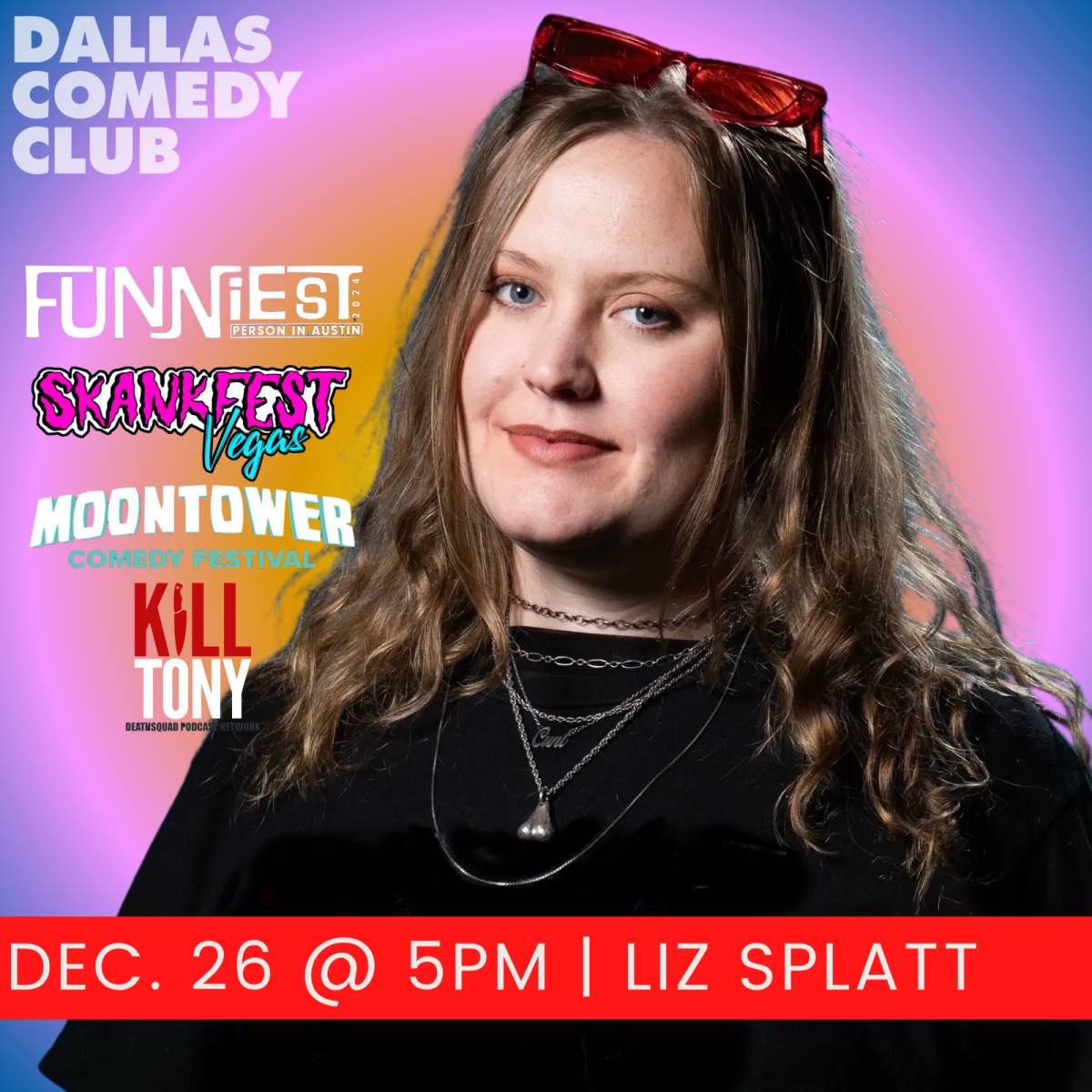 Liz Splatt at Dallas Comedy Club