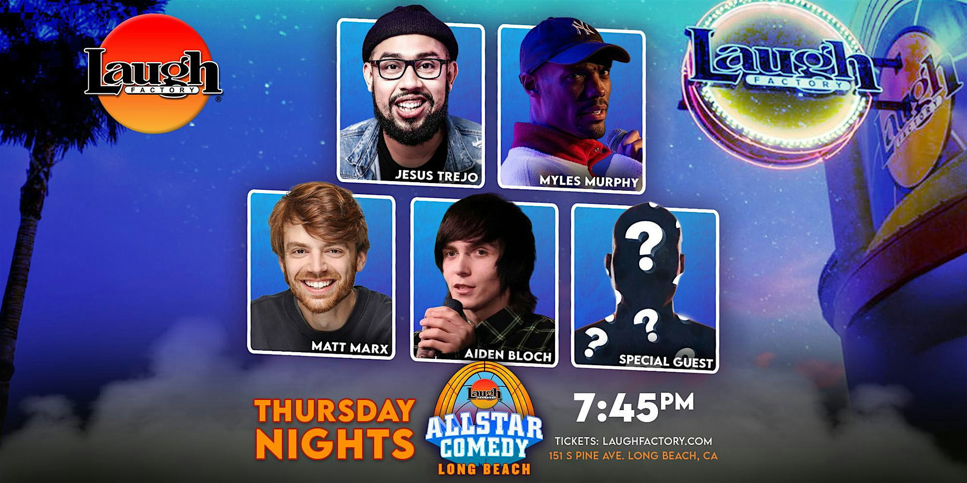 Allstar Comedy at The Laugh Factory Long Beach