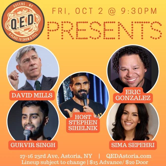 QED Presents at Q.E.D. Astoria
