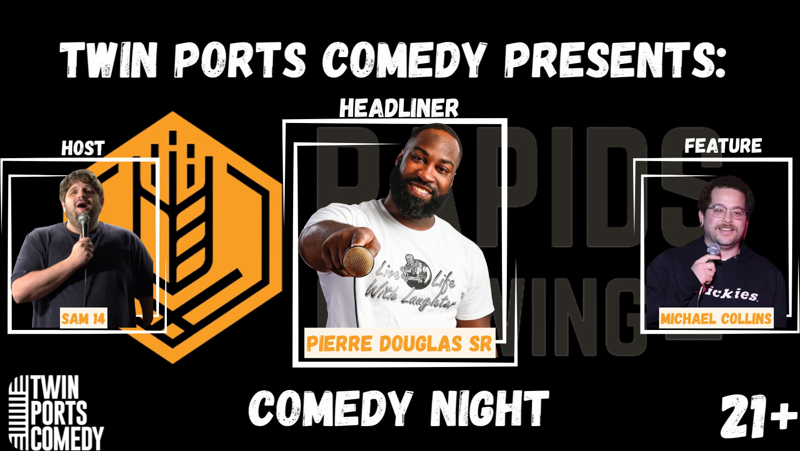 Comedy at Rapids Brewing at Twin Ports Comedy
