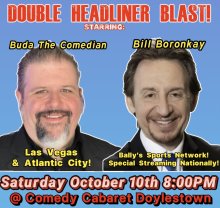 Double Headliner Blast! at Comedy Cabaret Doylestown