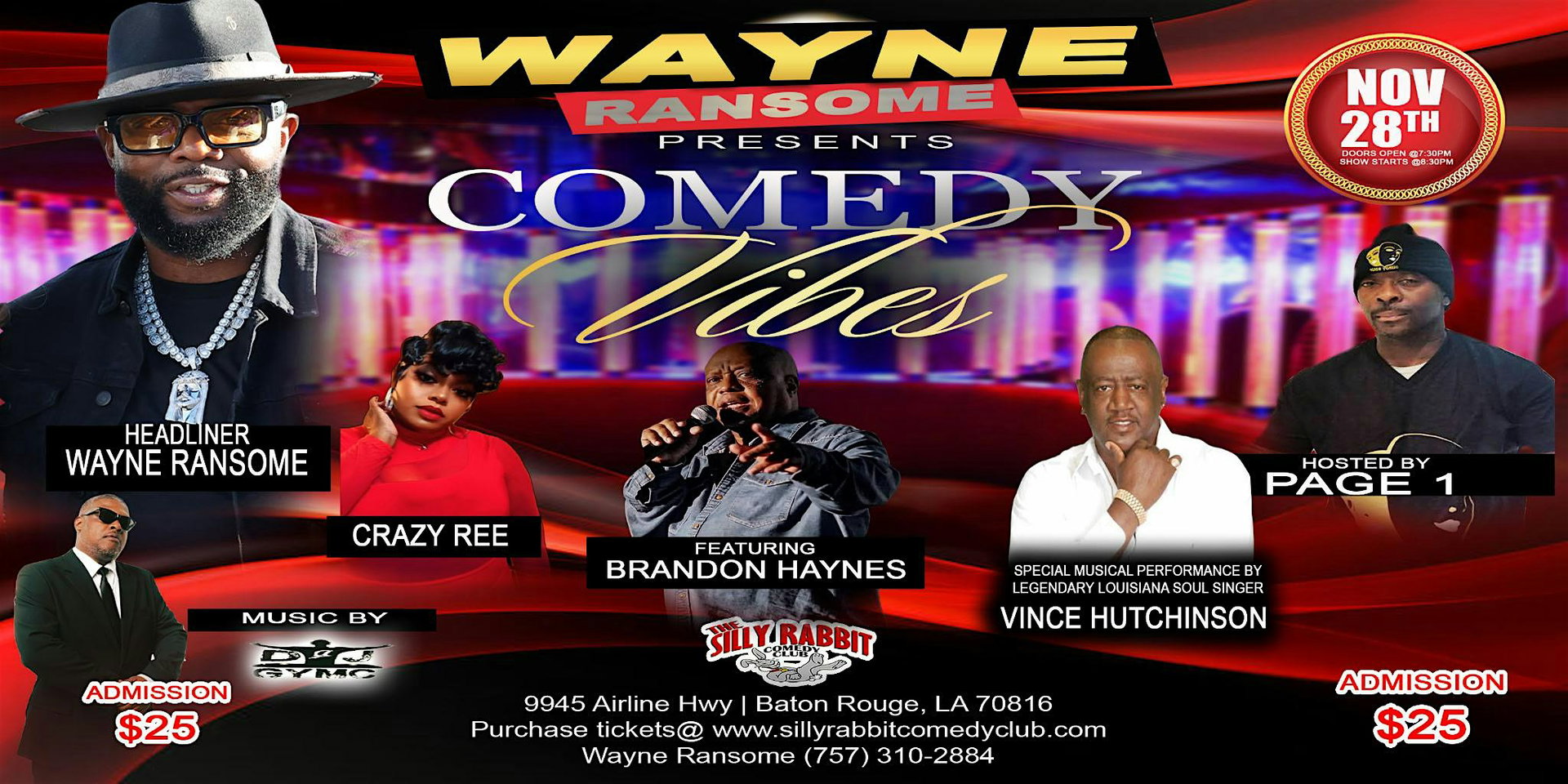 Comedy Vibes at The Silly Rabbit Comedy Club