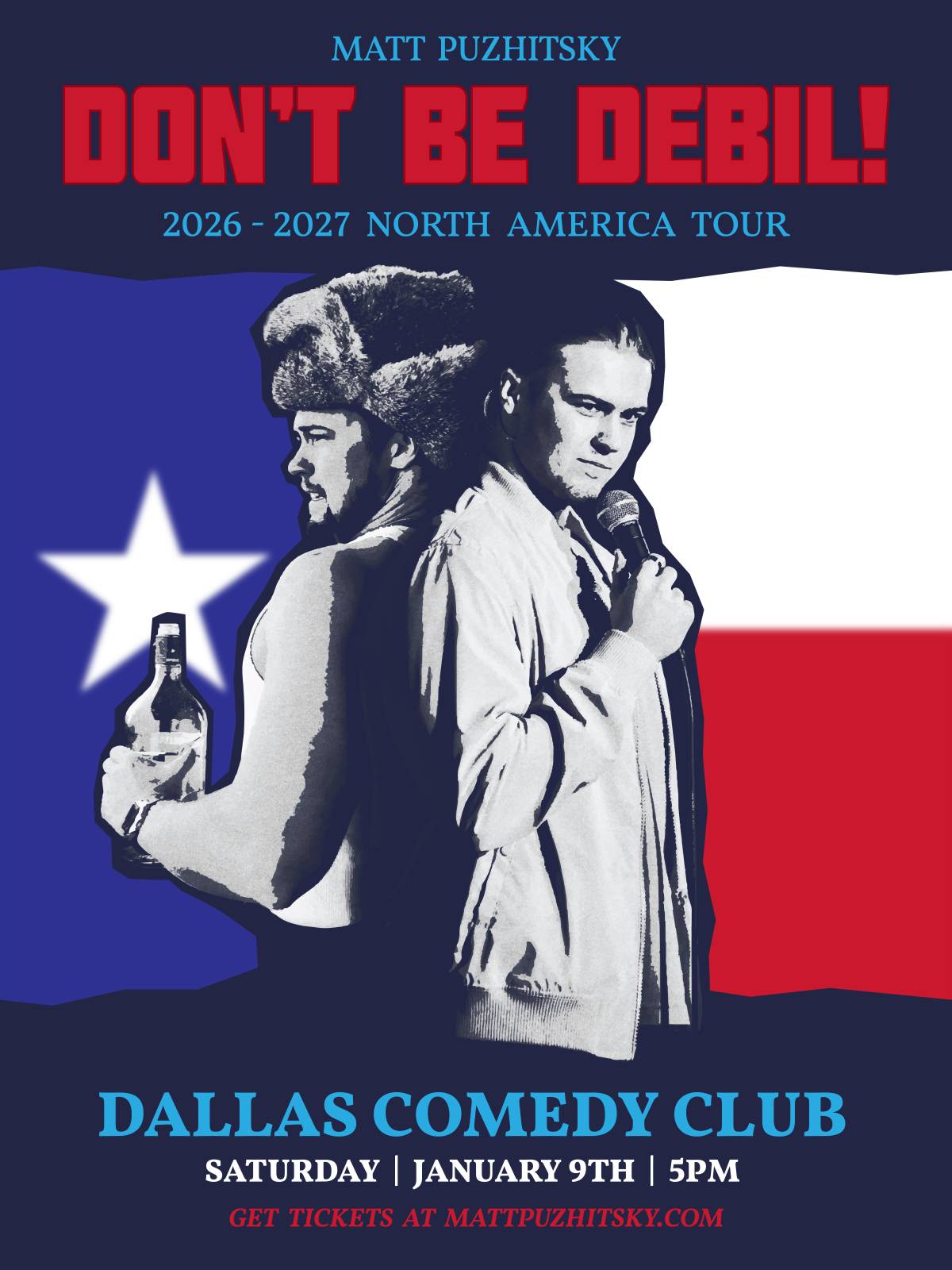 Slavic Comedy Night at Dallas Comedy Club