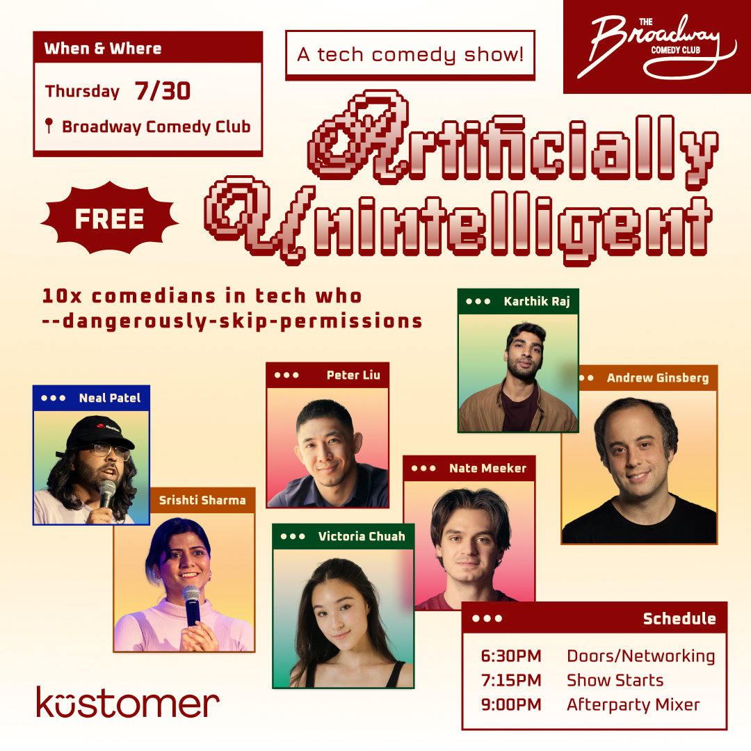 Artificially Unintelligent at Broadway Comedy Club