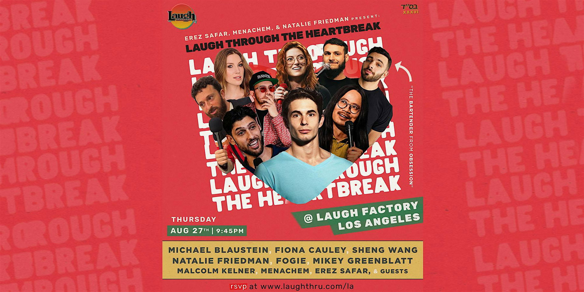 Laugh Through The Heartbreak at The Laugh Factory Hollywood