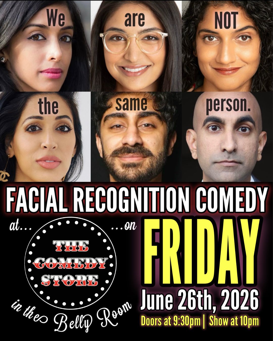 Facial Recognition Comedy at The Comedy Store