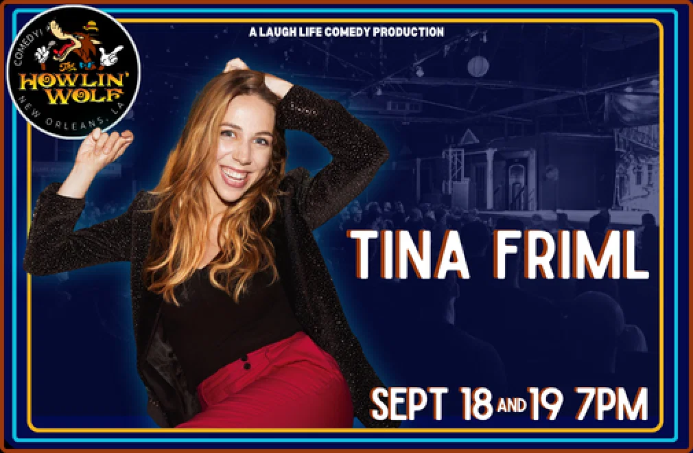 Tina Friml at Laugh Life Comedy
