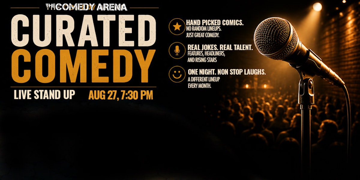 Curated Comedy at The Comedy Arena
