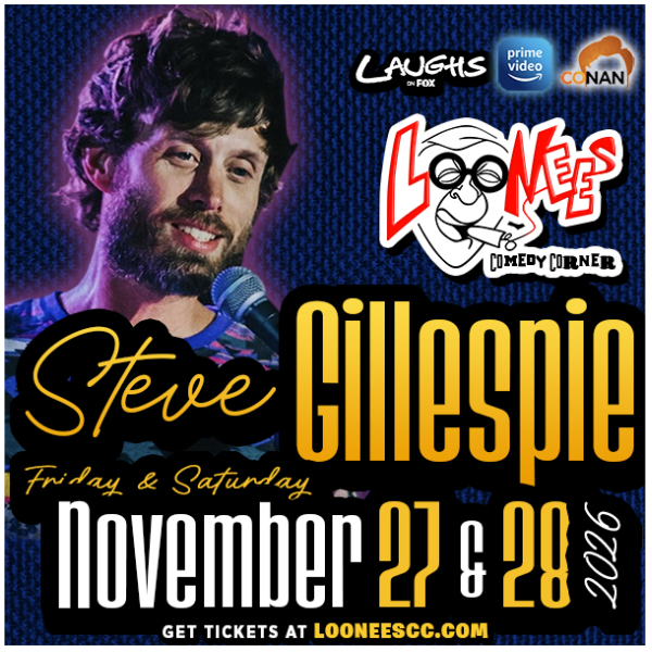 Steve Gillespie at Loonees Comedy Corner