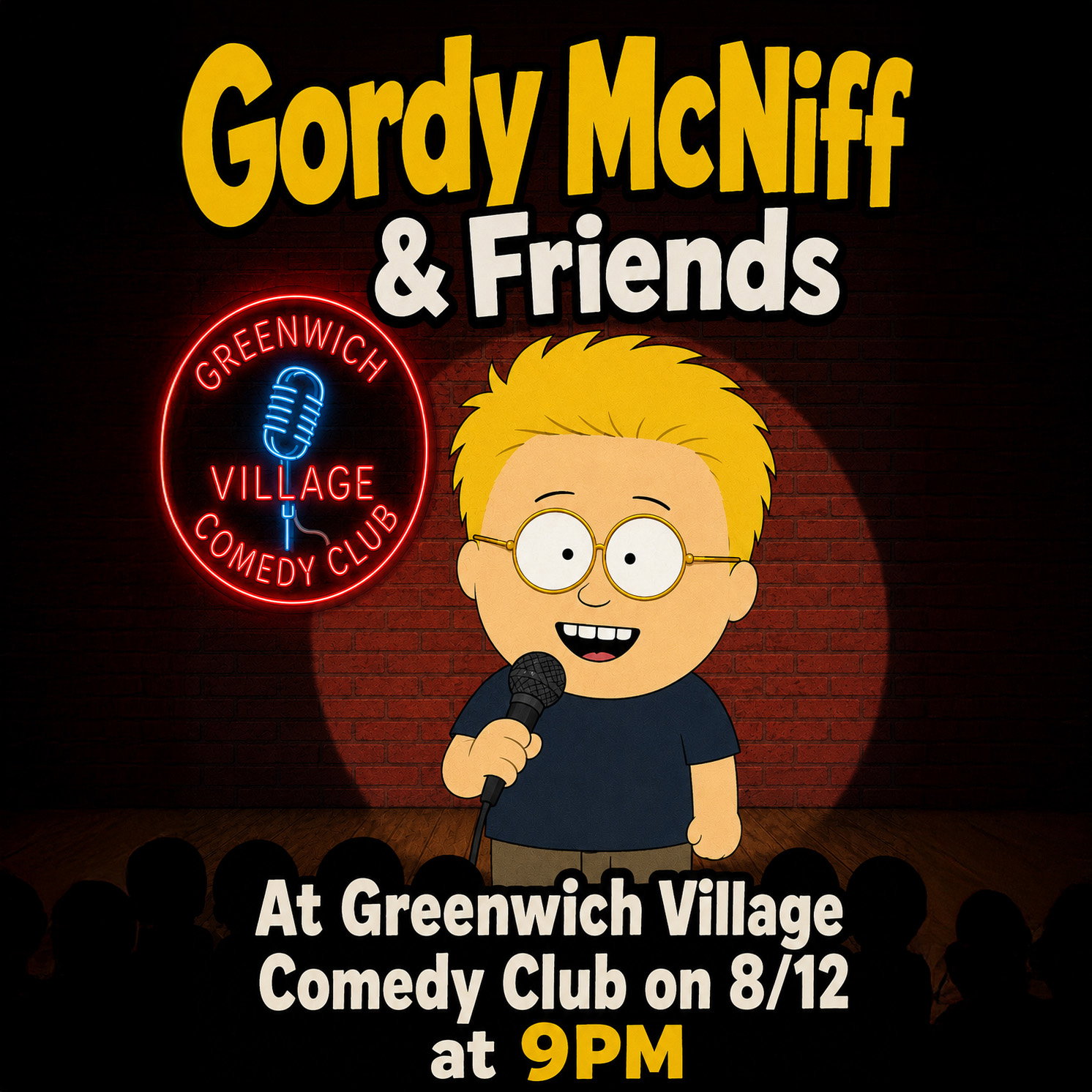 Gordy McNiff & Friends at Greenwich Village Comedy Club