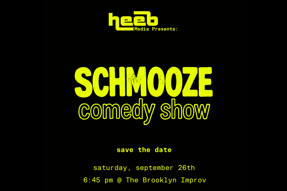 Schmooze at Brooklyn Improv
