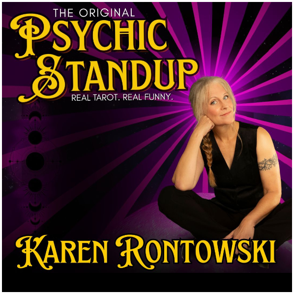 Psychic Stand-Up with Karen Rontowski at Mic Drop Comedy Plano