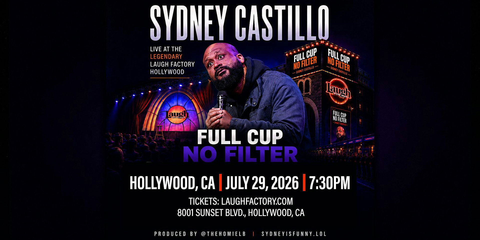 Sydney Castillo: Full Cup No Filter at The Laugh Factory Hollywood