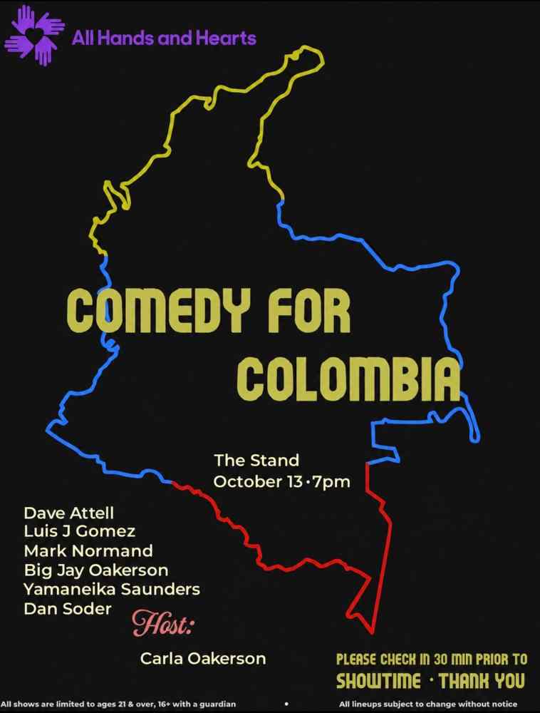 Comedy for Colombia at The Stand NYC