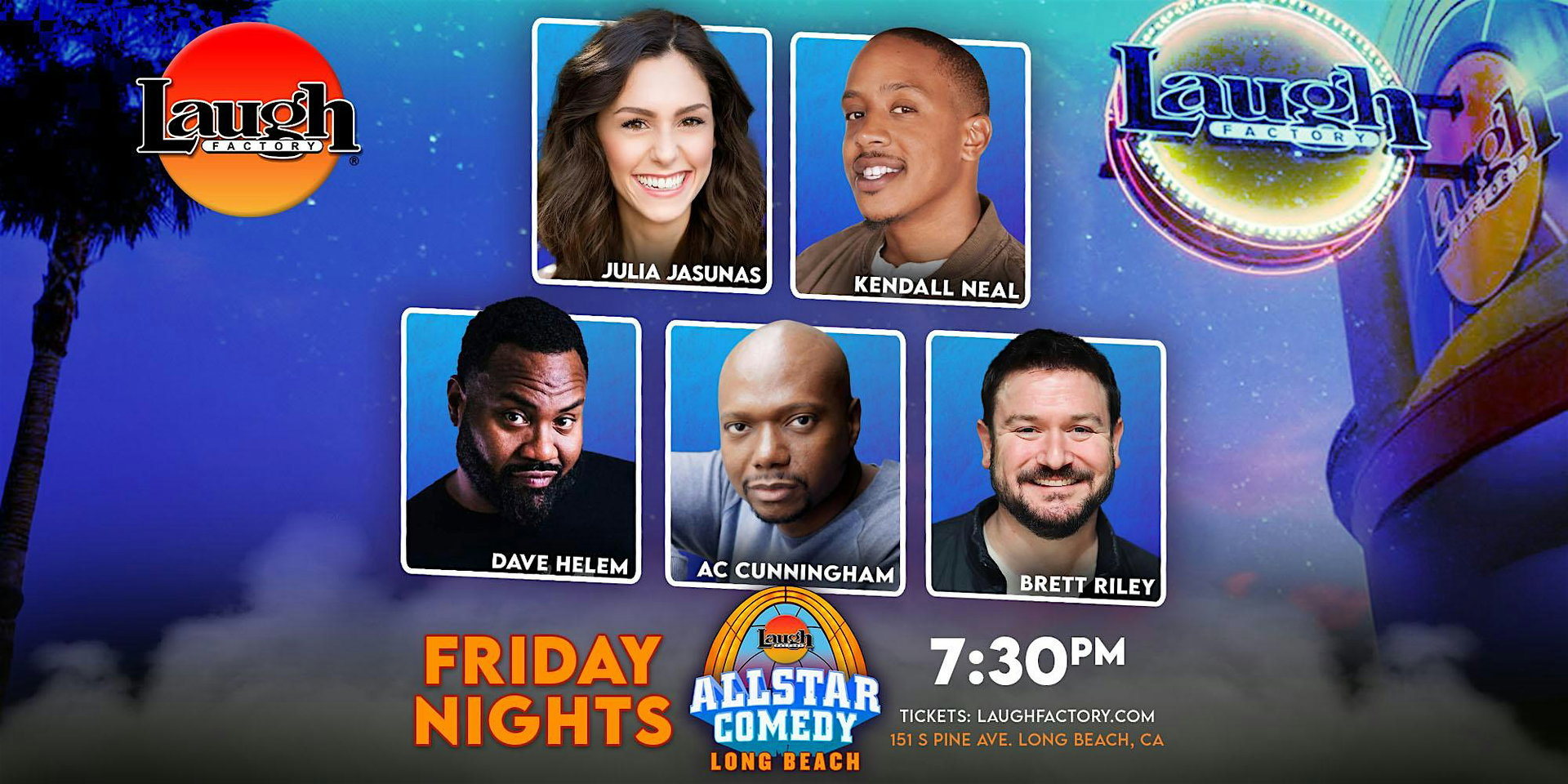 Friday All-Star Comedy at The Laugh Factory Long Beach