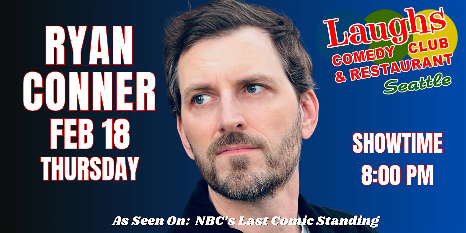 Ryan Conner at Laughs Comedy Club