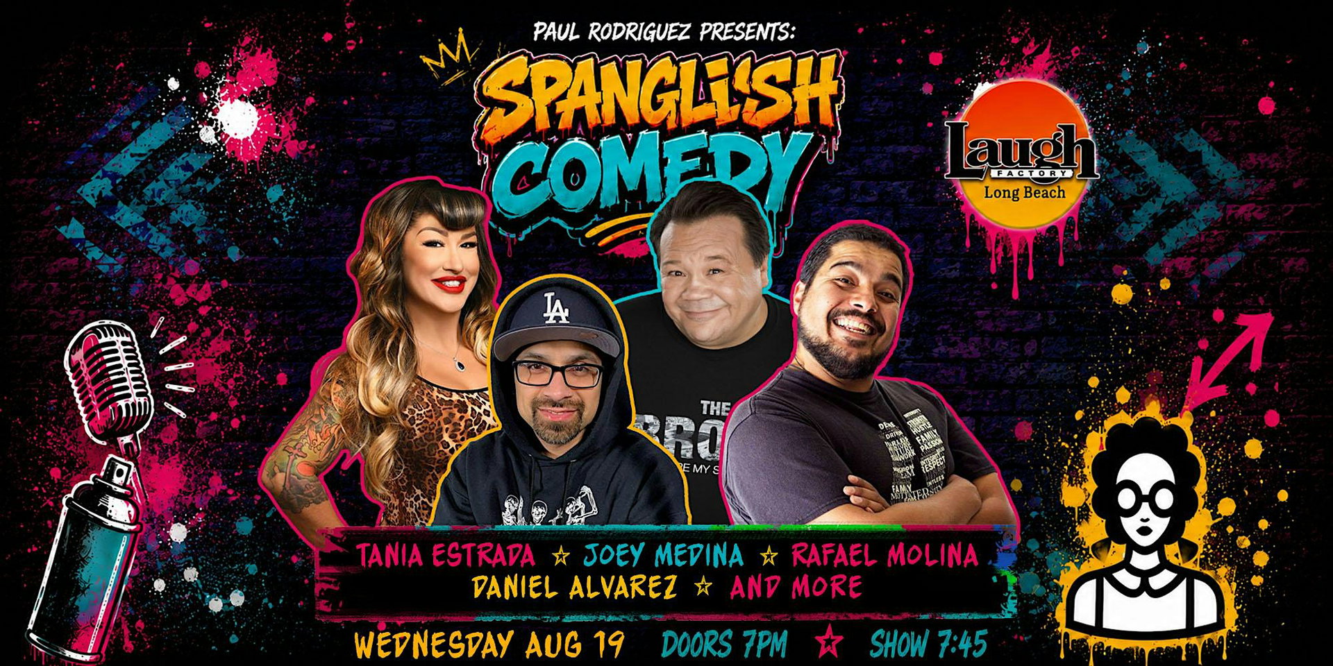 Spanglish Comedy at The Laugh Factory Long Beach