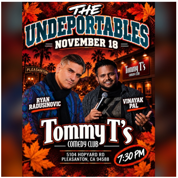 The Undeportables at Tommy T's Comedy Club