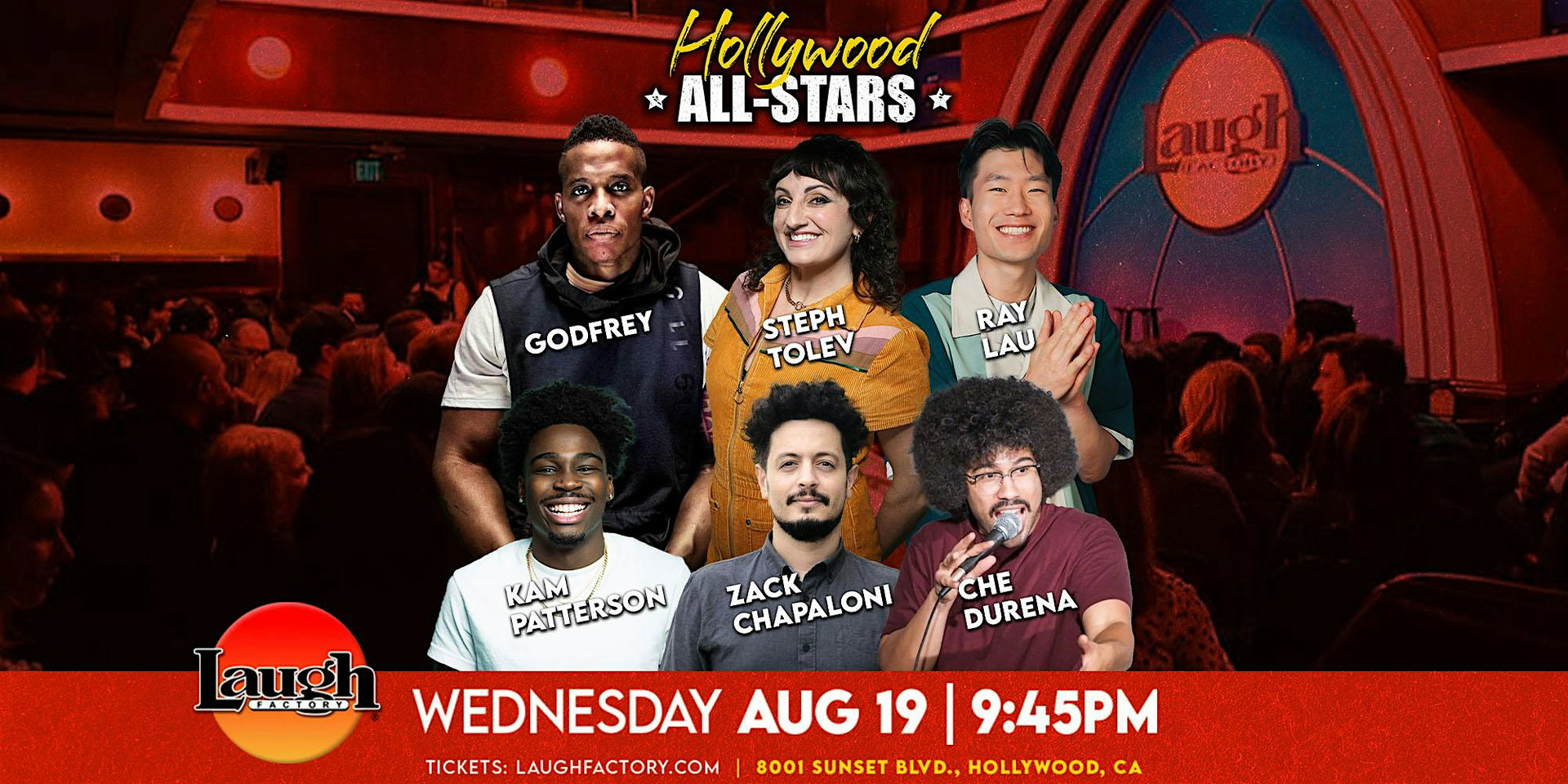 Hollywood All-Stars at The Laugh Factory Hollywood