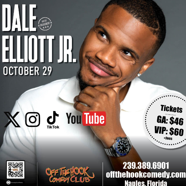 Dale Elliot Jr. at Off The Hook Comedy Club