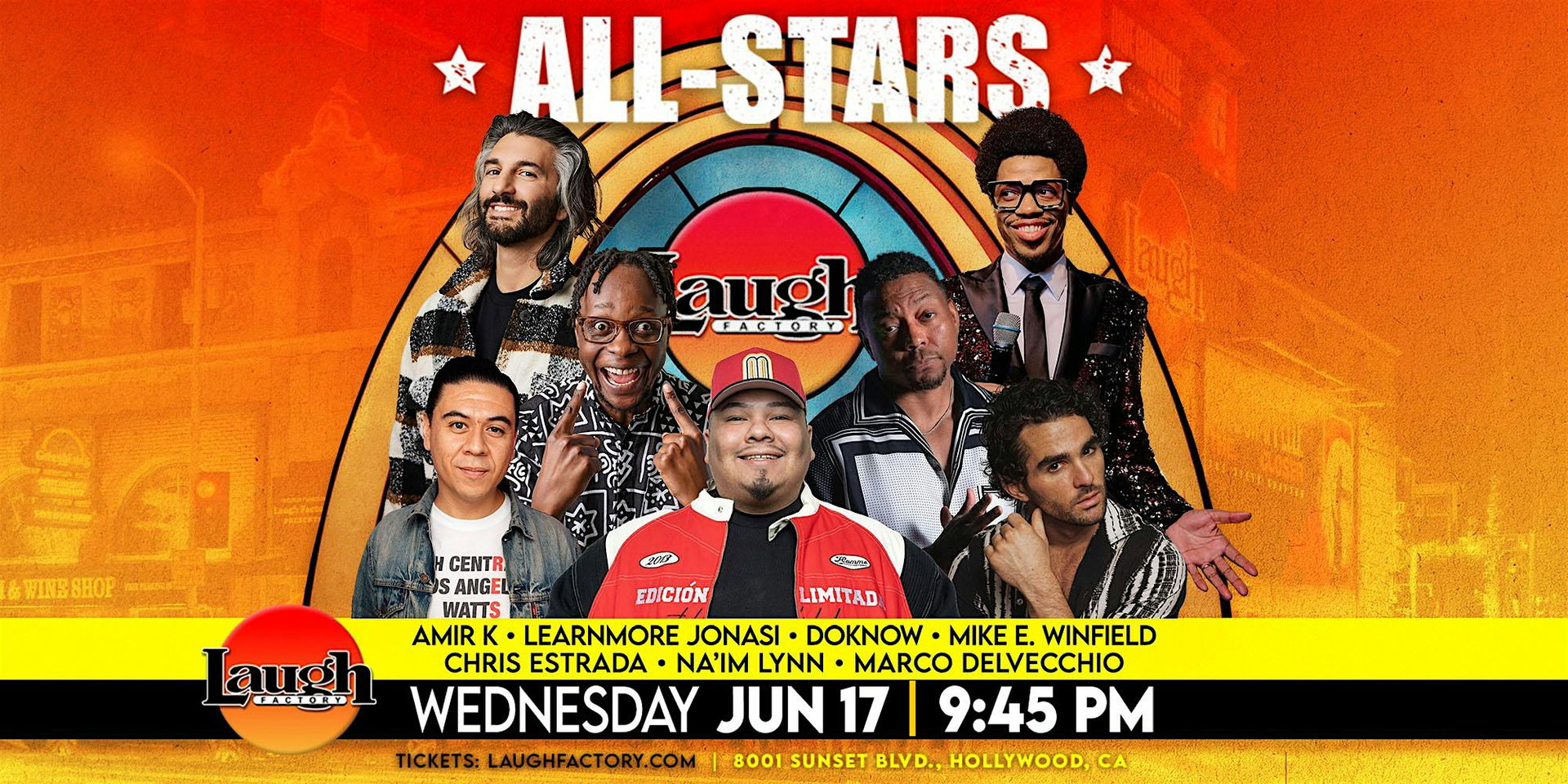 All Star Comedy at The Laugh Factory Hollywood