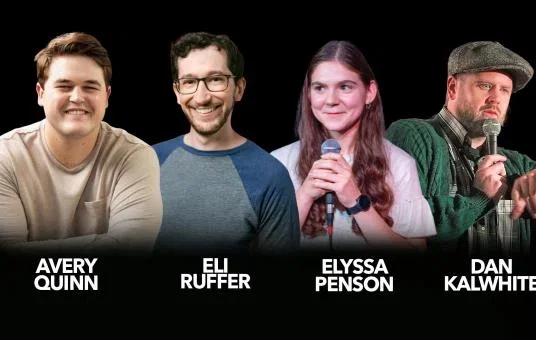 Elyssa Penson, Eli Ruffer, Dan Kalwhite, Avery Quinn at New York Comedy Club Stamford
