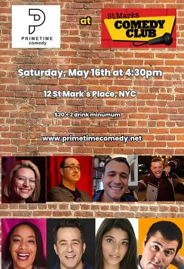Prime Time Comedy Show at St. Marks Comedy Club