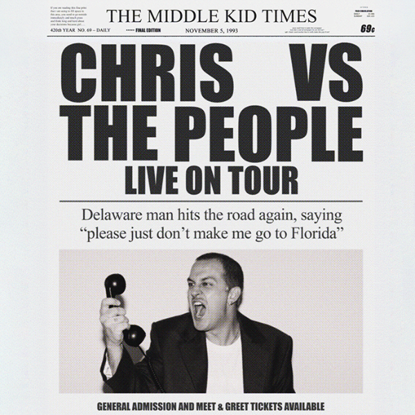 Chris vs. The People at Emerald City Comedy Club