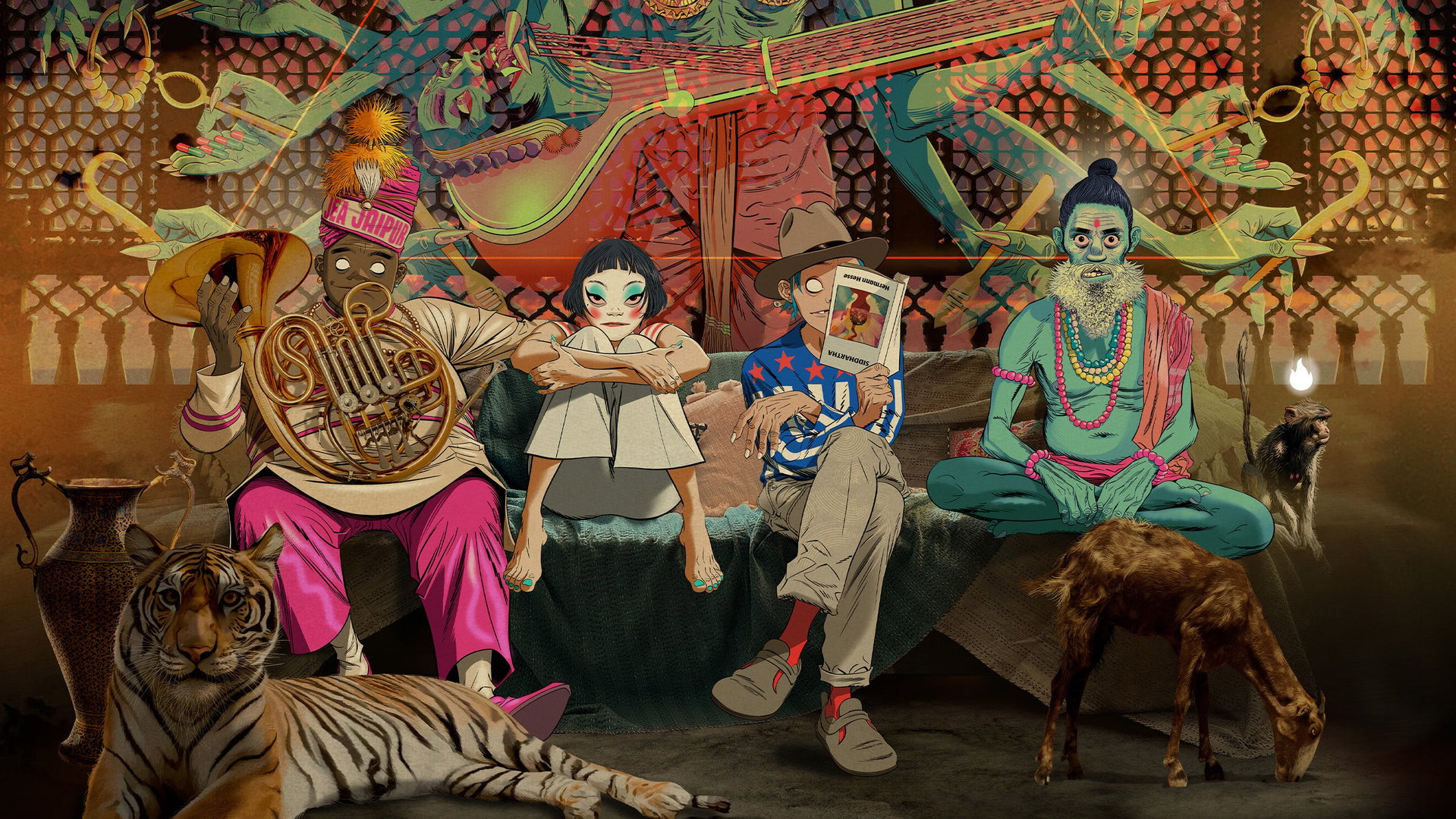 Gorillaz - The Mountain Tour at Kia Forum