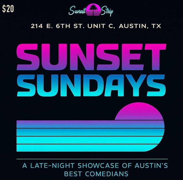 Sunset Sundays at Sunset Strip Comedy Club