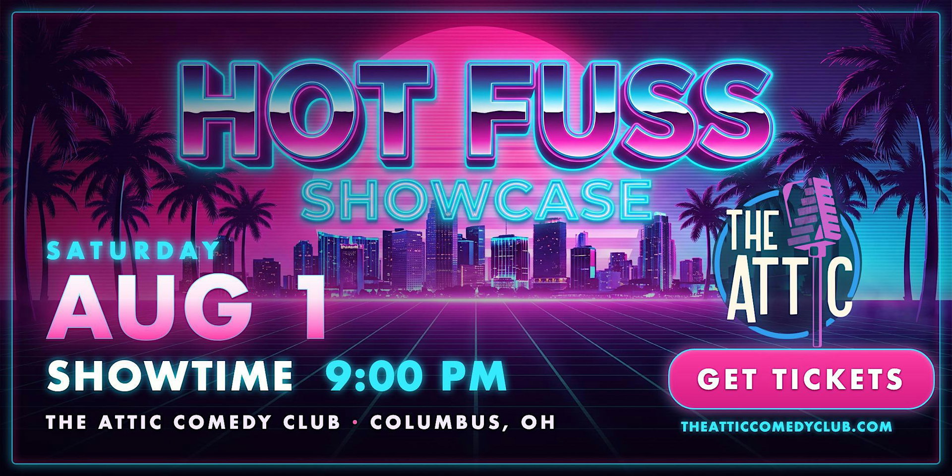 Hot Fuss Comedy Show at The Attic Comedy Club