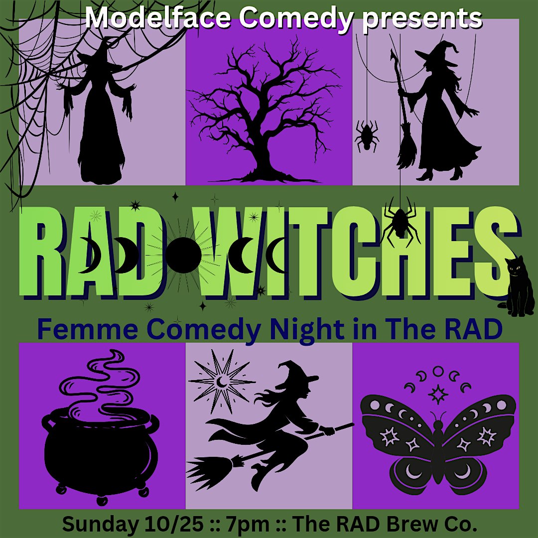 RAD WITCHES at Modelface Comedy
