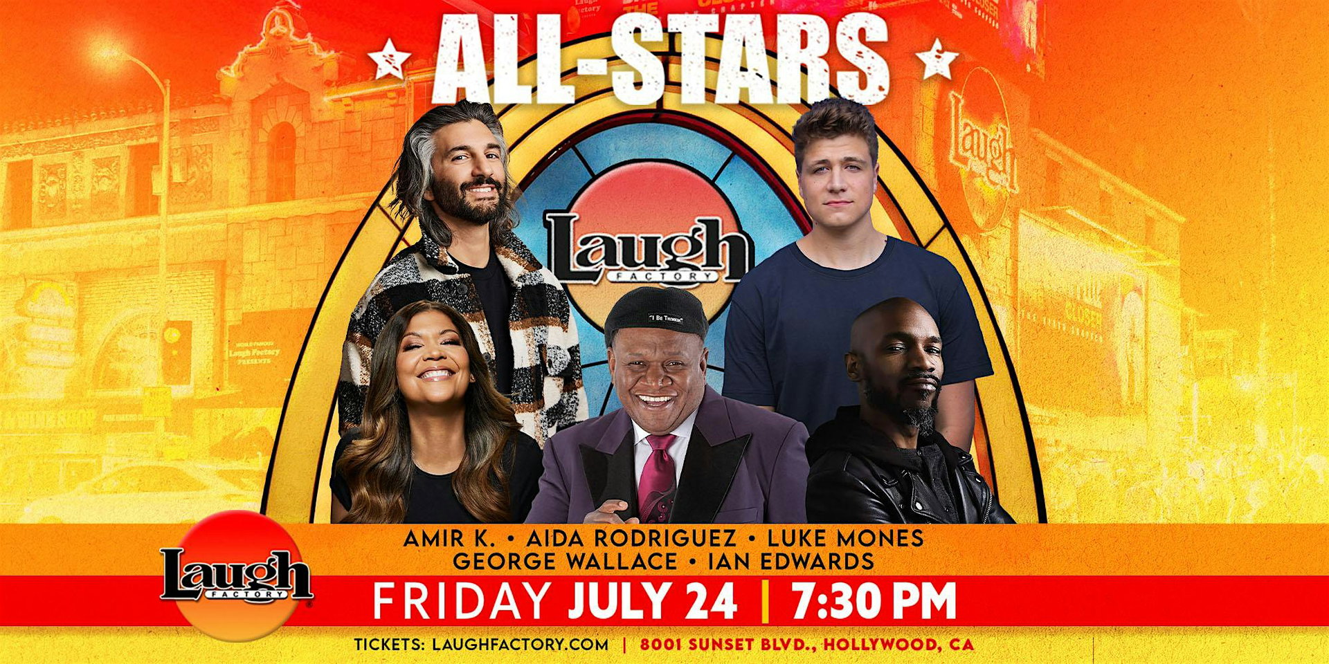 Friday Night All-Stars at The Laugh Factory Hollywood