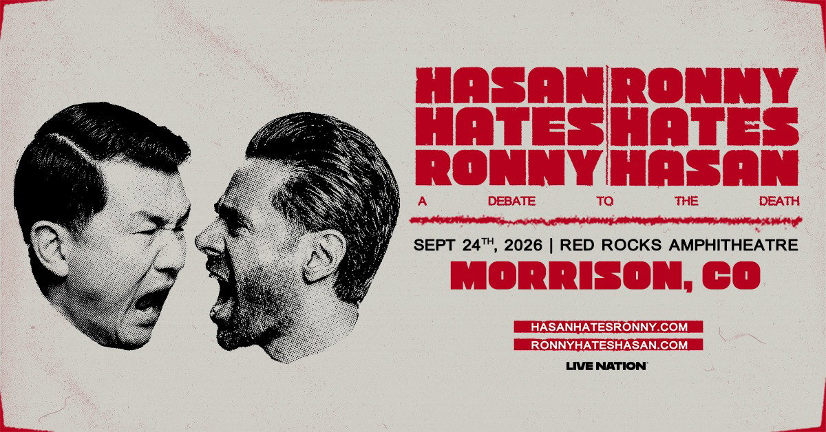 Hasan Hates Ronny Ronny Hates Hasan at Red Rocks Amphitheatre