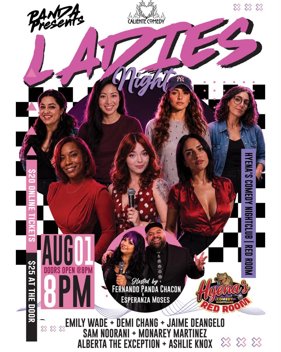 Ladies Night at Hyena's Comedy Night Club Fort Worth