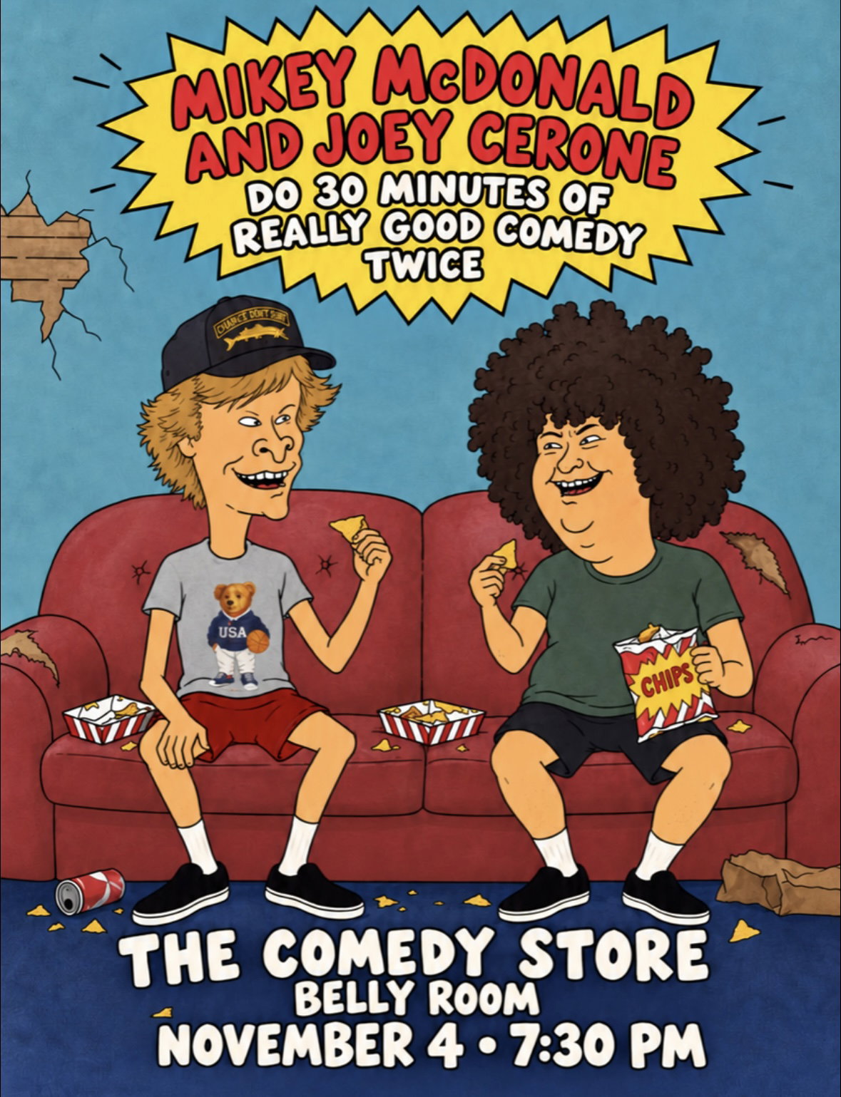 30 Minutes of Really Good Comedy Twice at The Comedy Store