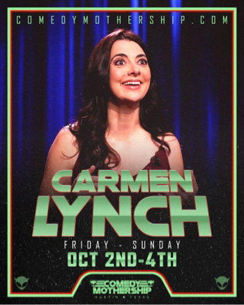 Carmen Lynch at Comedy Mothership