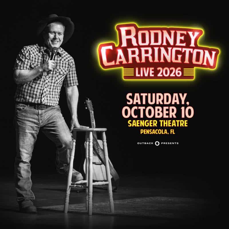 Rodney Carrington Live 2026 at Saenger Theatre Pensacola