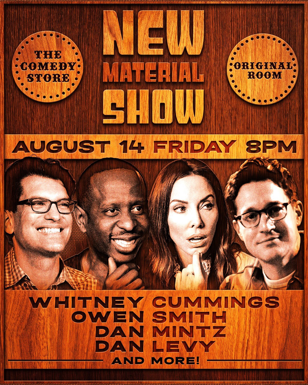 New Material Show at The Comedy Store