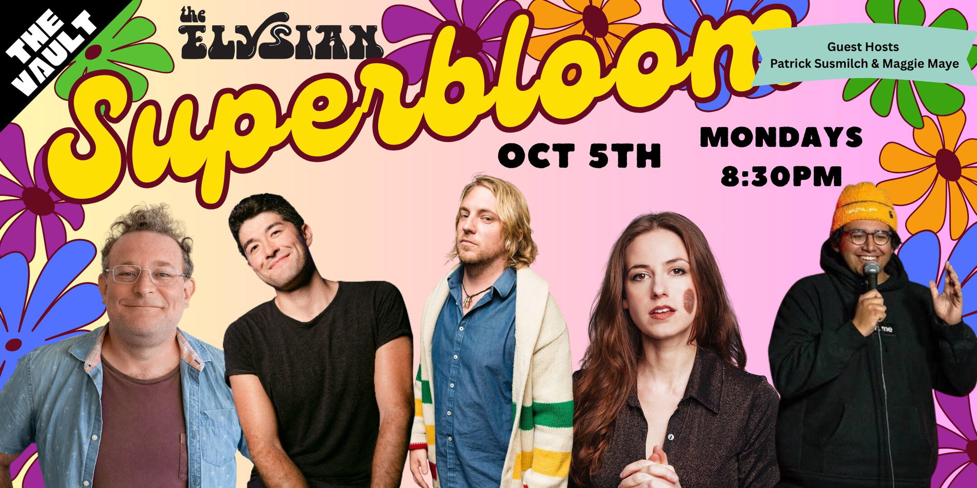 Superbloom Comedy at The Elysian Theater