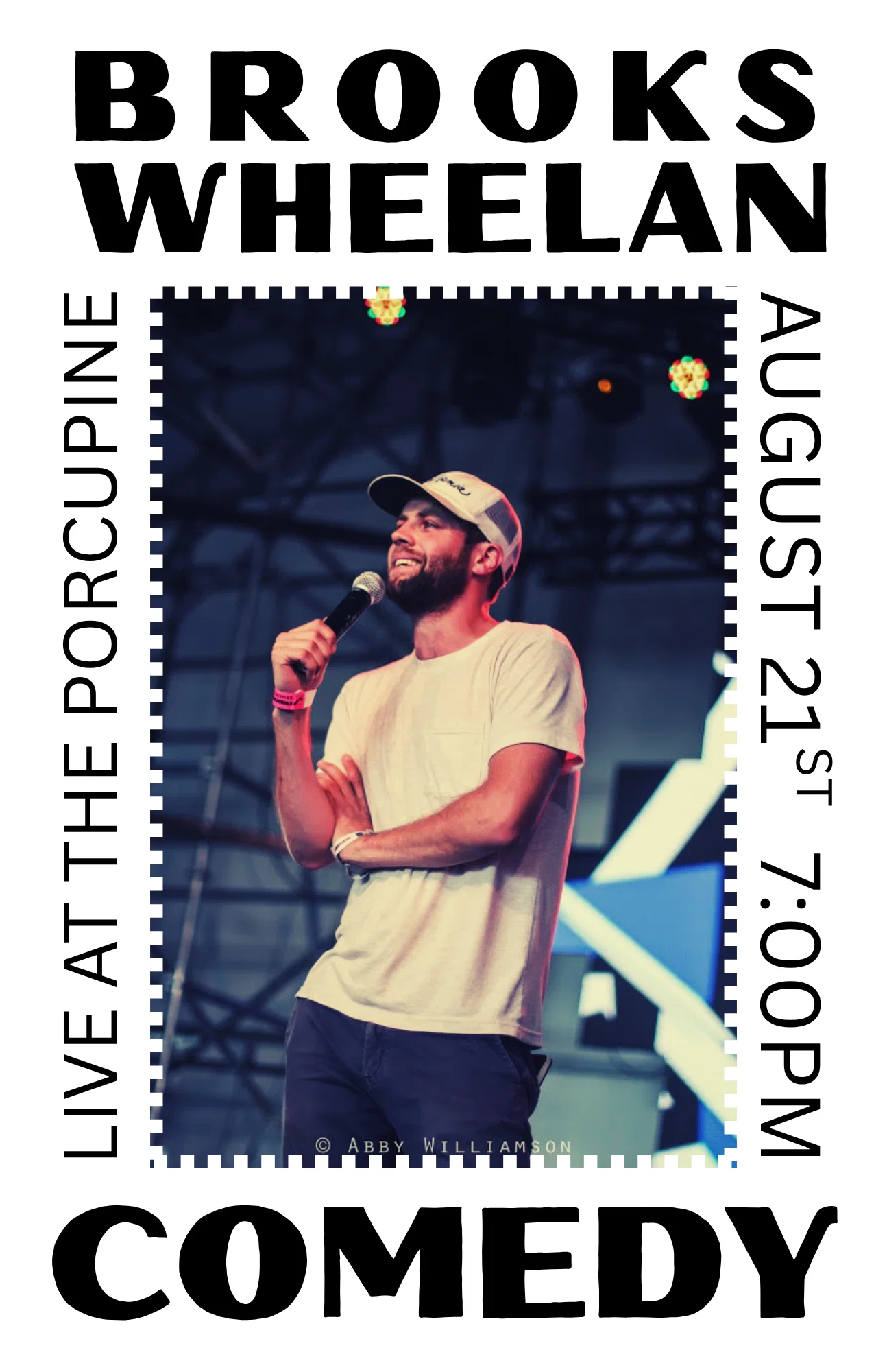 Brooks Wheelan at Rubber Ptarmigan Comedy
