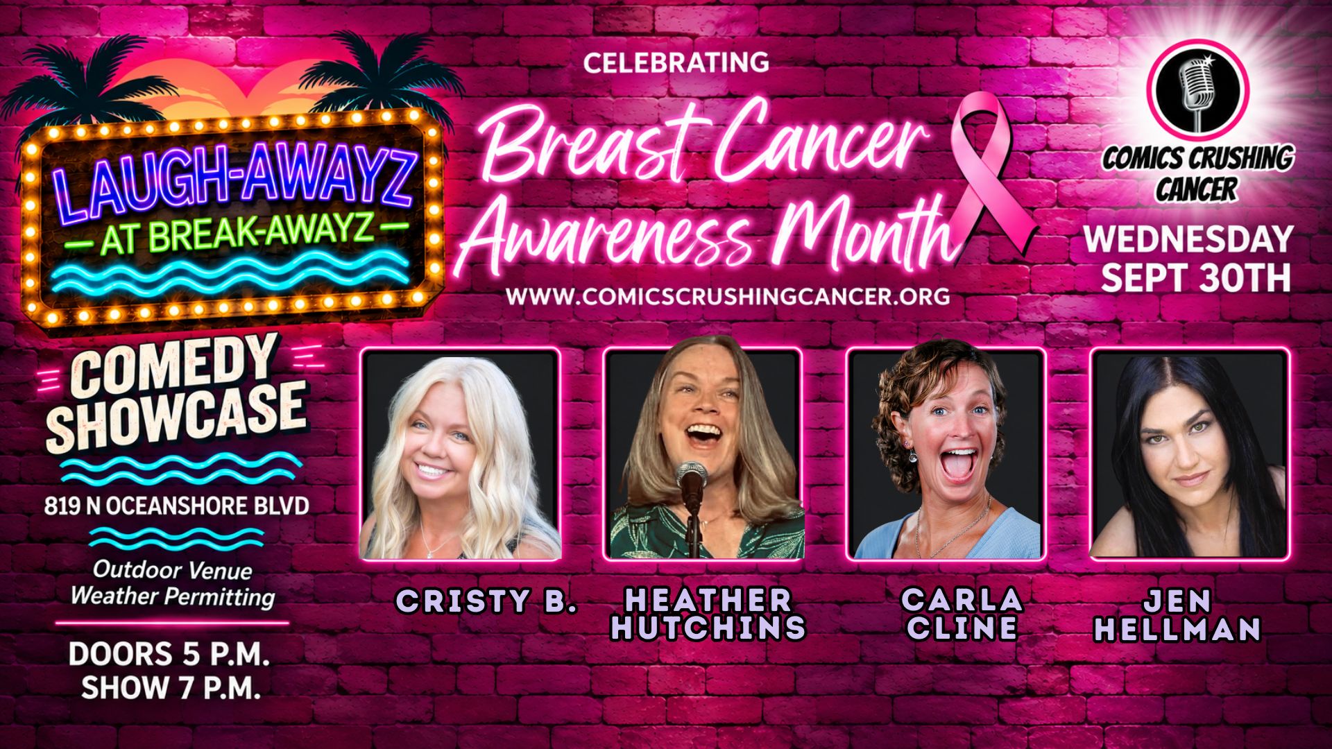 Laugh-Awayz at Break-Awayz at Cristy B's Comedy Club
