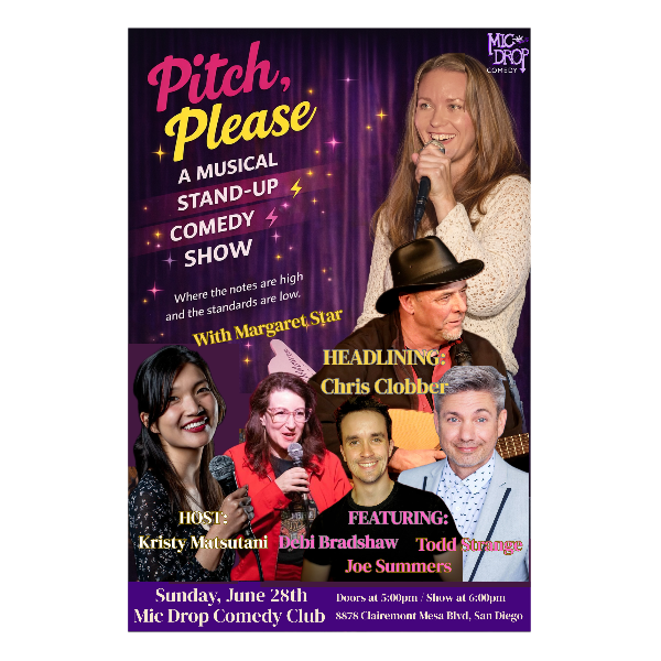 Pitch Please at Mic Drop Comedy San Diego
