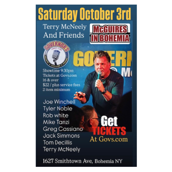 Terry McNeely and Friends at McGuire's Comedy Club