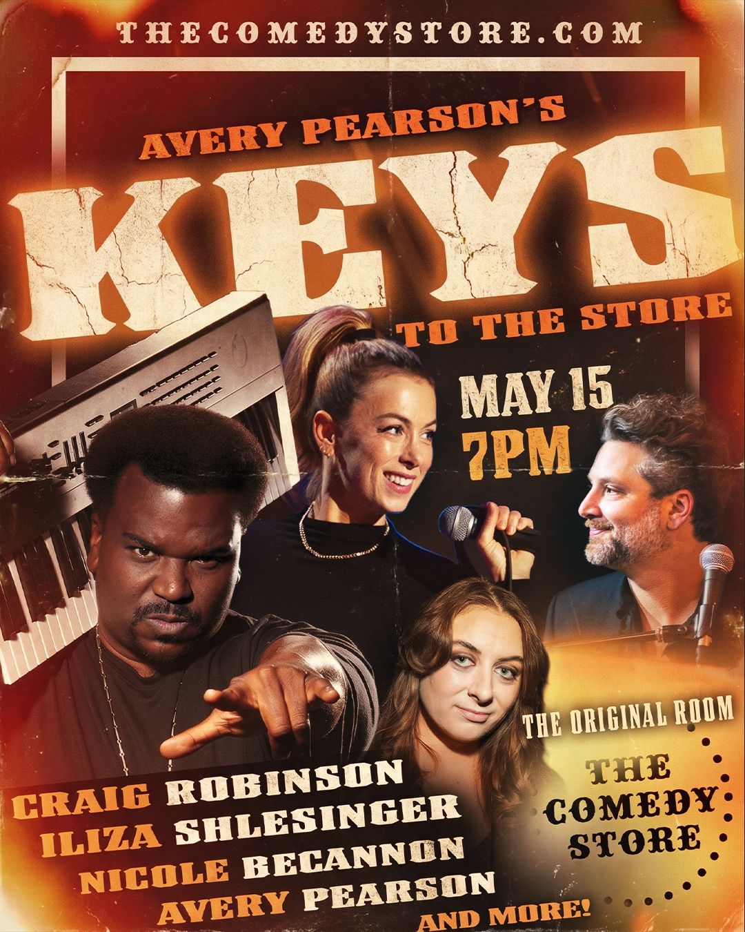 Keys to the Store at The Comedy Store