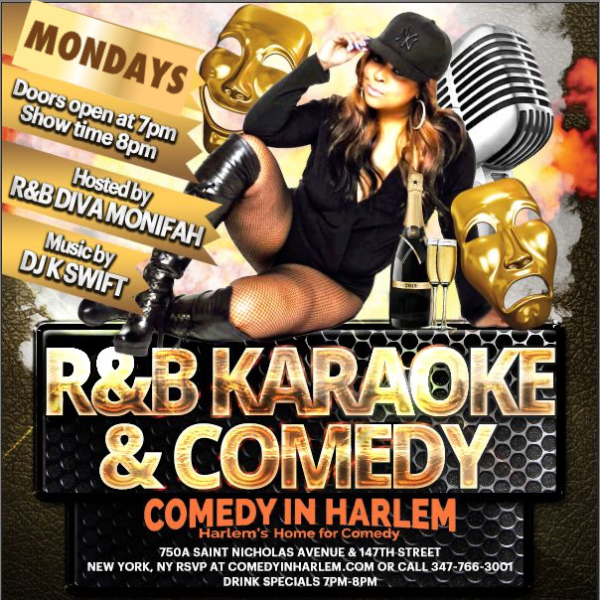 R&B Karaoke & Comedy at Comedy in Harlem