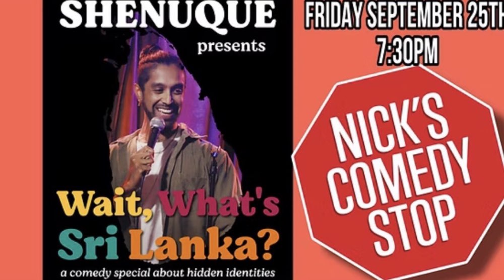 Shenuque Tissera at Nick's Comedy Stop